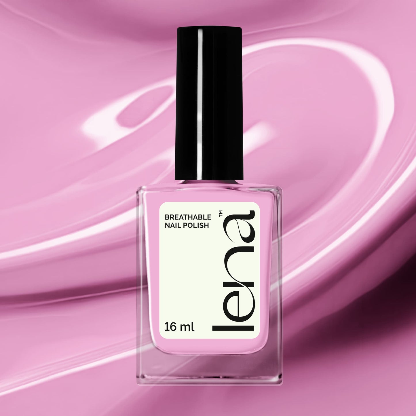 Breathable Halal Nail Polish - Kashmiri Pink - LE118 by LENA