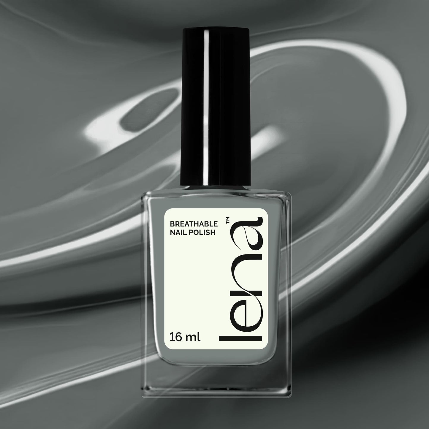Breathable Halal Nail Polish - Gray-ceful Girl - LE130 by LENA