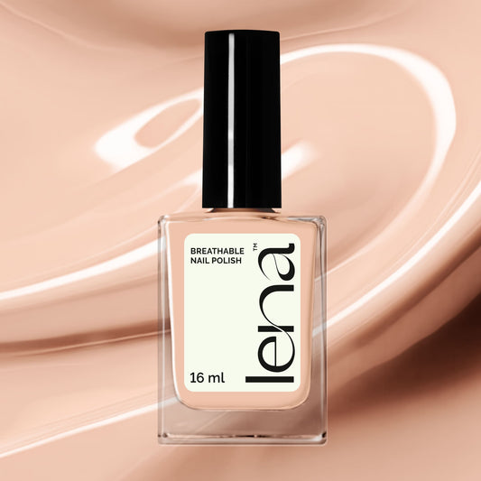 LENA Halal Nail Polish -  Breathable - Water Permeable Nail Polish - Meeting Mum - LE230