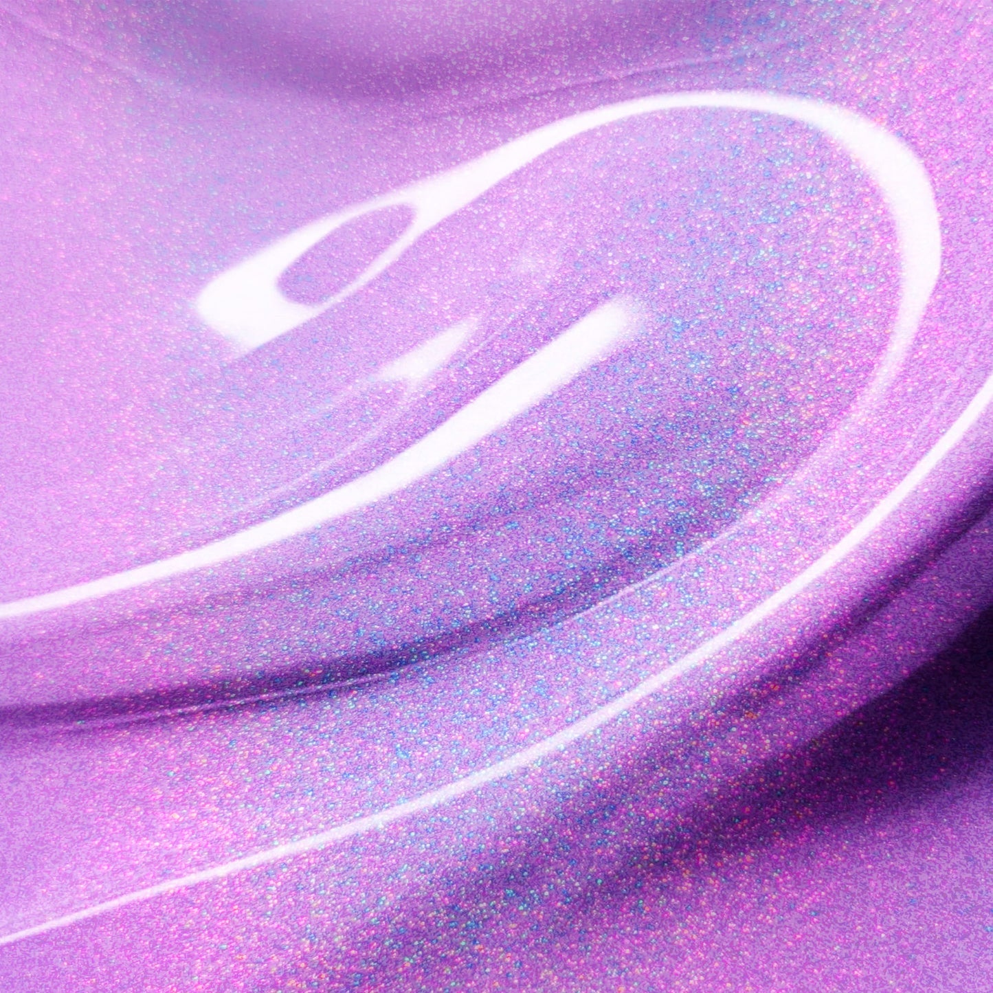 Breathable Halal Holographic Nail Polish - Purple Paradise - LE259 by LENA