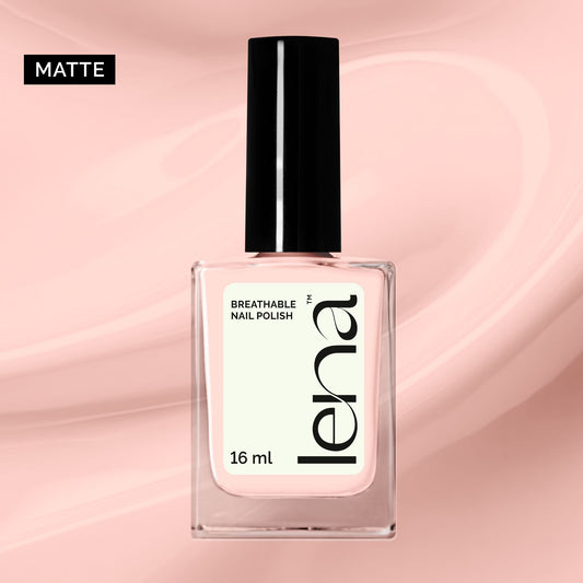 LENA - Matte Breathable Nail Polish - Unapologetic Glamour - LE54