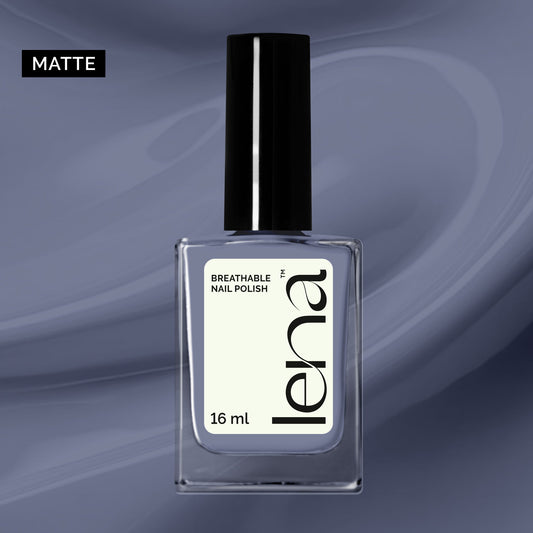 LENA - Matte Breathable Nail Polish - Dining In Doha - LE64