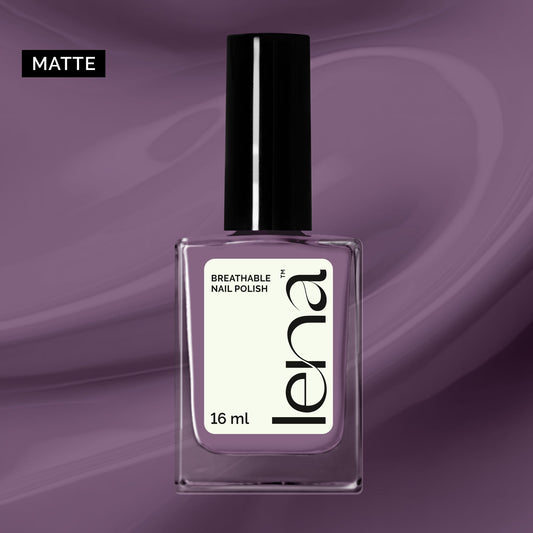 LENA - Matte Breathable Nail Polish - All Dressed Up - LE73