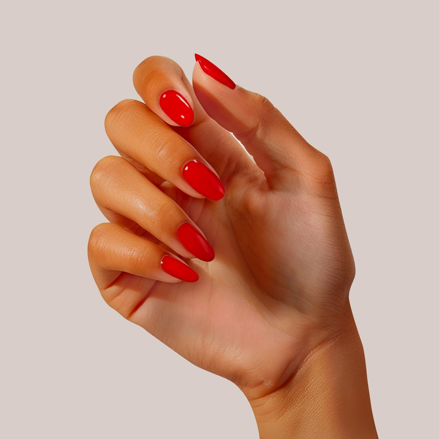 LENA - Breathable Halal Nail Polish - Riyadh Red - LE78