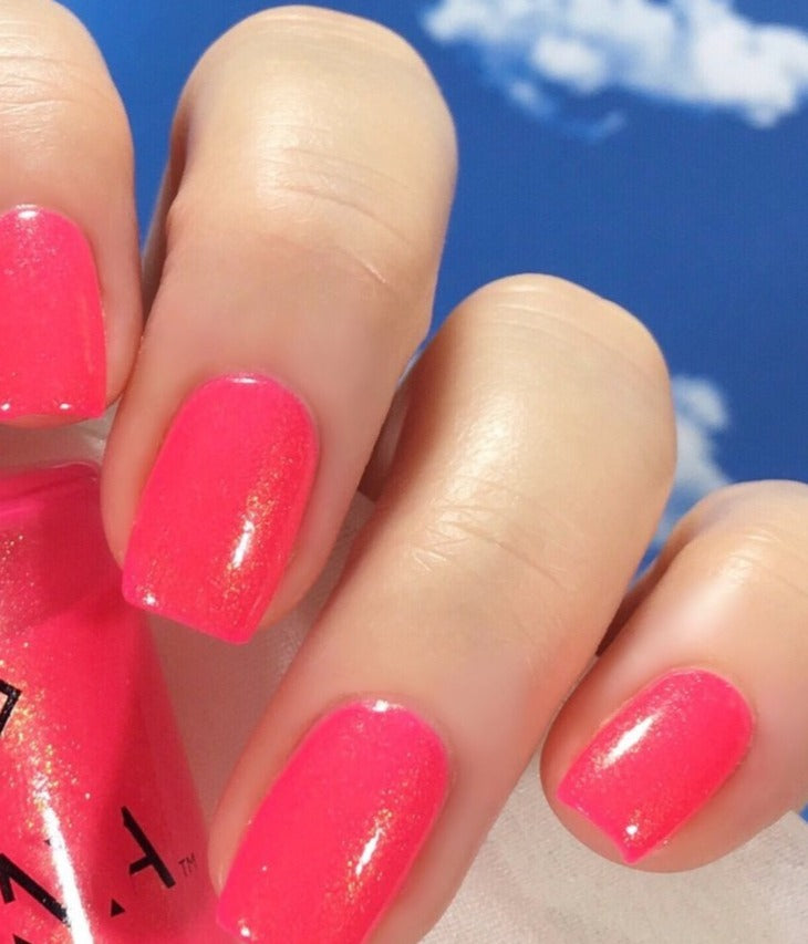 Barbie Girl - NEON Nail Polish 14ml - Gel Effect - LG215