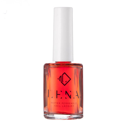 LENA Breathable Halal Nail Polish All Fired Up Enhancer Top Coat LE48