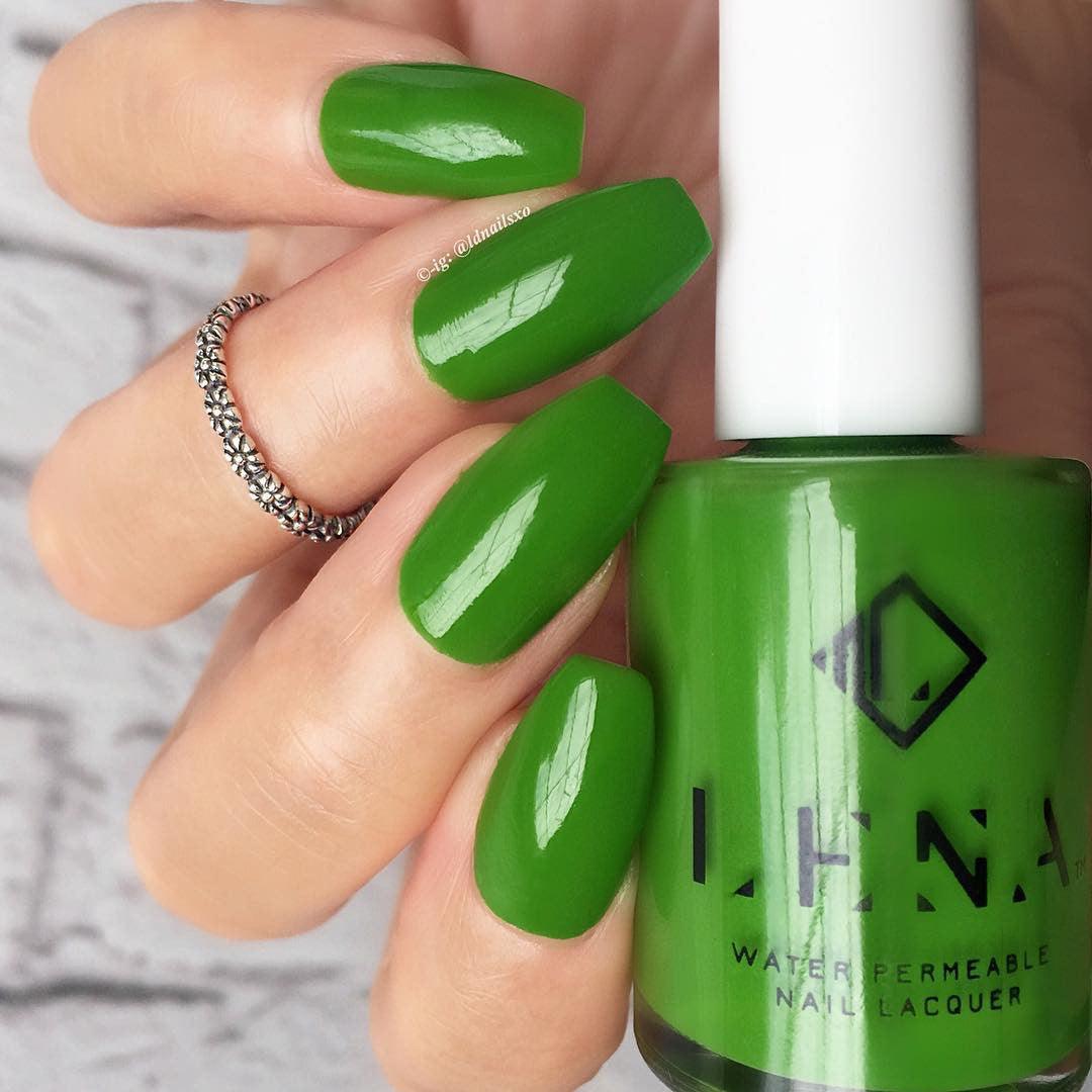 LENA - Breathable Halal Nail Polish - Green & Glam - LE97 - LENA NAIL POLISH DIRECT