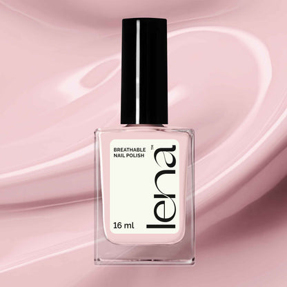 Breathable Halal Nail Polish - Too Much Highlight! - LE100 by LENA
