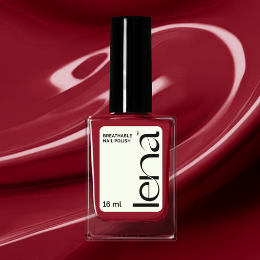 Breathable Halal Nail Polish - Party Starter - LE119 by LENA