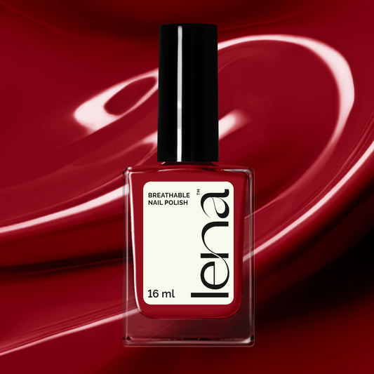Breathable Halal Nail Polish - Supermodel - LE123 by LENA