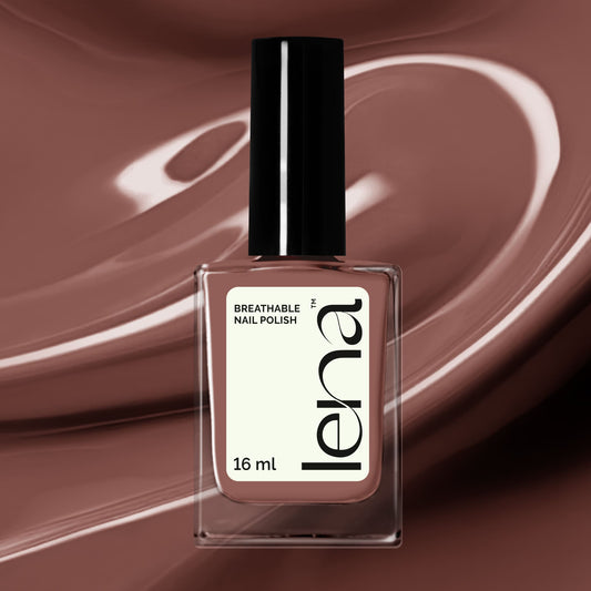 Breathable Halal Nail Polish - Mumsy of Shades - LE141 by LENA