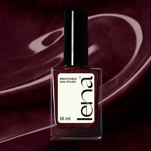 Breathable Halal Nail Polish - Female & Fierce - LE155 by LENA
