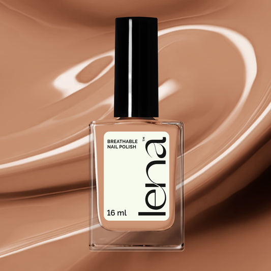 LENA - Breathable Nail Polish - Camel Ride For Two - LE26