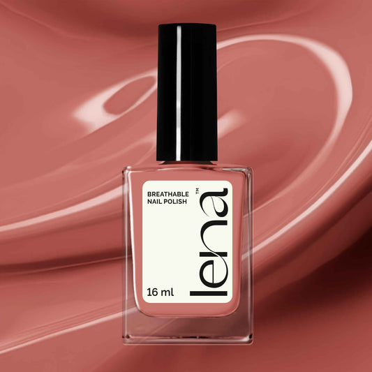 LENA - Breathable Halal Nail Polish - Demure Diva - LE29