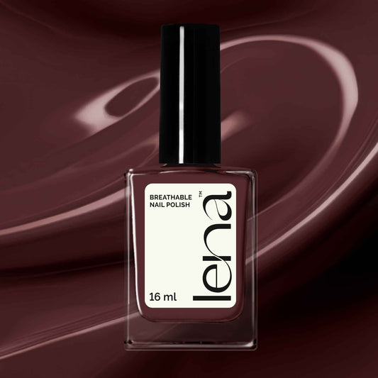 LENA - Breathable Water Permeable Nail Polish - Minted In Morocco - LE32