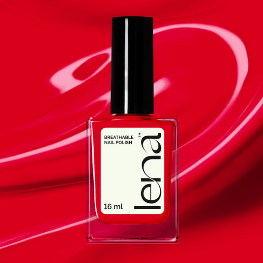 Breathable Nail Polish - Red Wedding in Rabat - LE343
