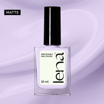 LENA - Matte Breathable Nail Polish - Beauty Fix - LE58
