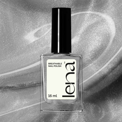 LENA - Breathable Nail Polish - Silver Wear - LE74
