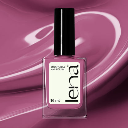 LENA - Breathable Halal Nail Polish - Persian Pink - LE79