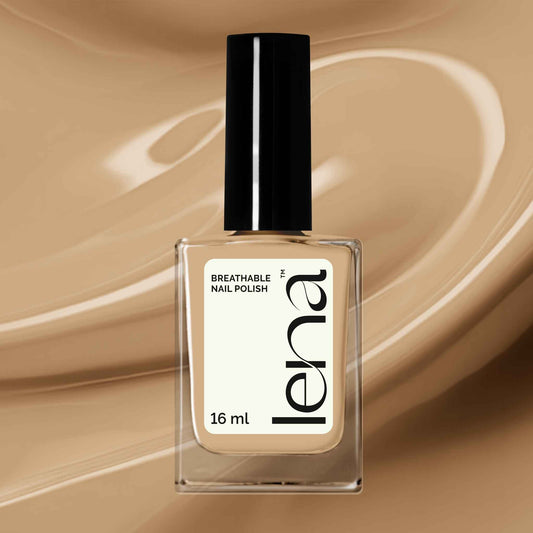 LENA - Breathable Halal Nail Polish - Feet in Sand - LE89