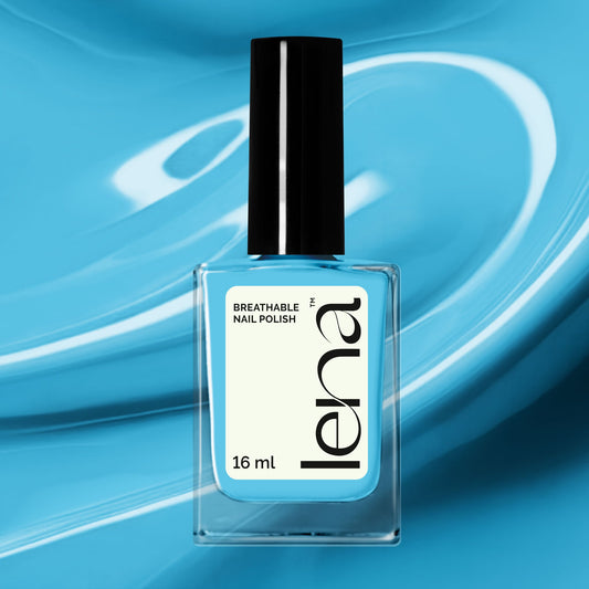 LENA - Breathable Halal Nail Polish - Azure Do - LE95