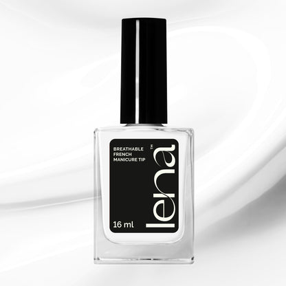 LENA Perfect French Tip  - Breathable French Manicure Tip with Precision Brush - FR00