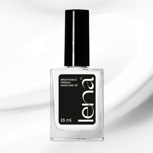 LENA Perfect French Tip  - Breathable French Manicure Tip with Precision Brush - FR00