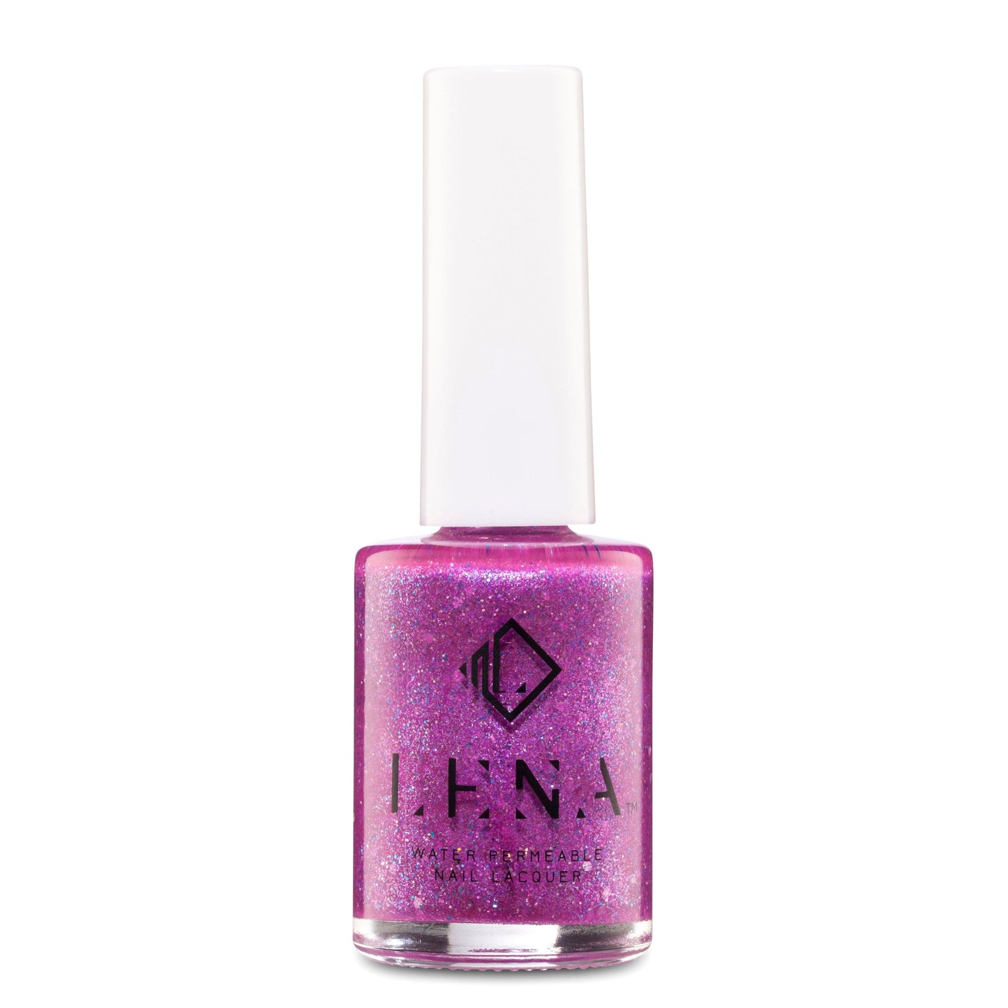 LENA - Halal Breathable Glitter Nail Polish - Light Up Your World - LE206 - LENA NAIL POLISH DIRECT