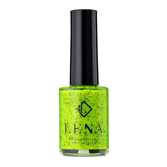 Speckled Pattern Breathable Halal Nail Polish - Ki-wi Go Out Tonight? - SE14 - LENA NAIL POLISH DIRECT