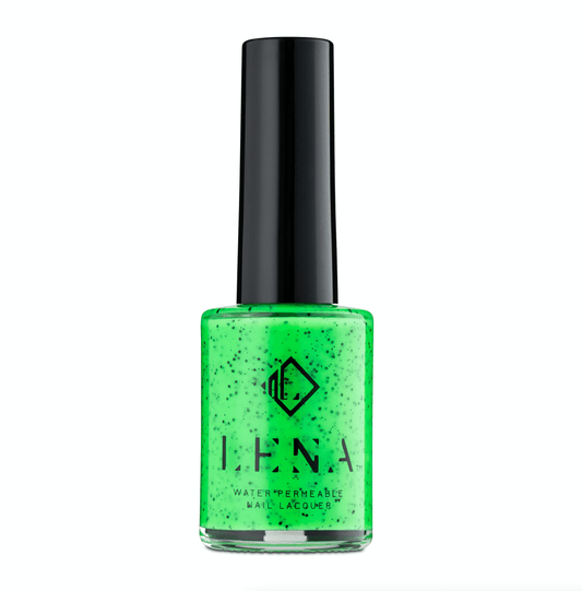 Speckled Pattern Breathable Halal Nail Polish - Don't Lime to Me - SE15 - LENA NAIL POLISH DIRECT