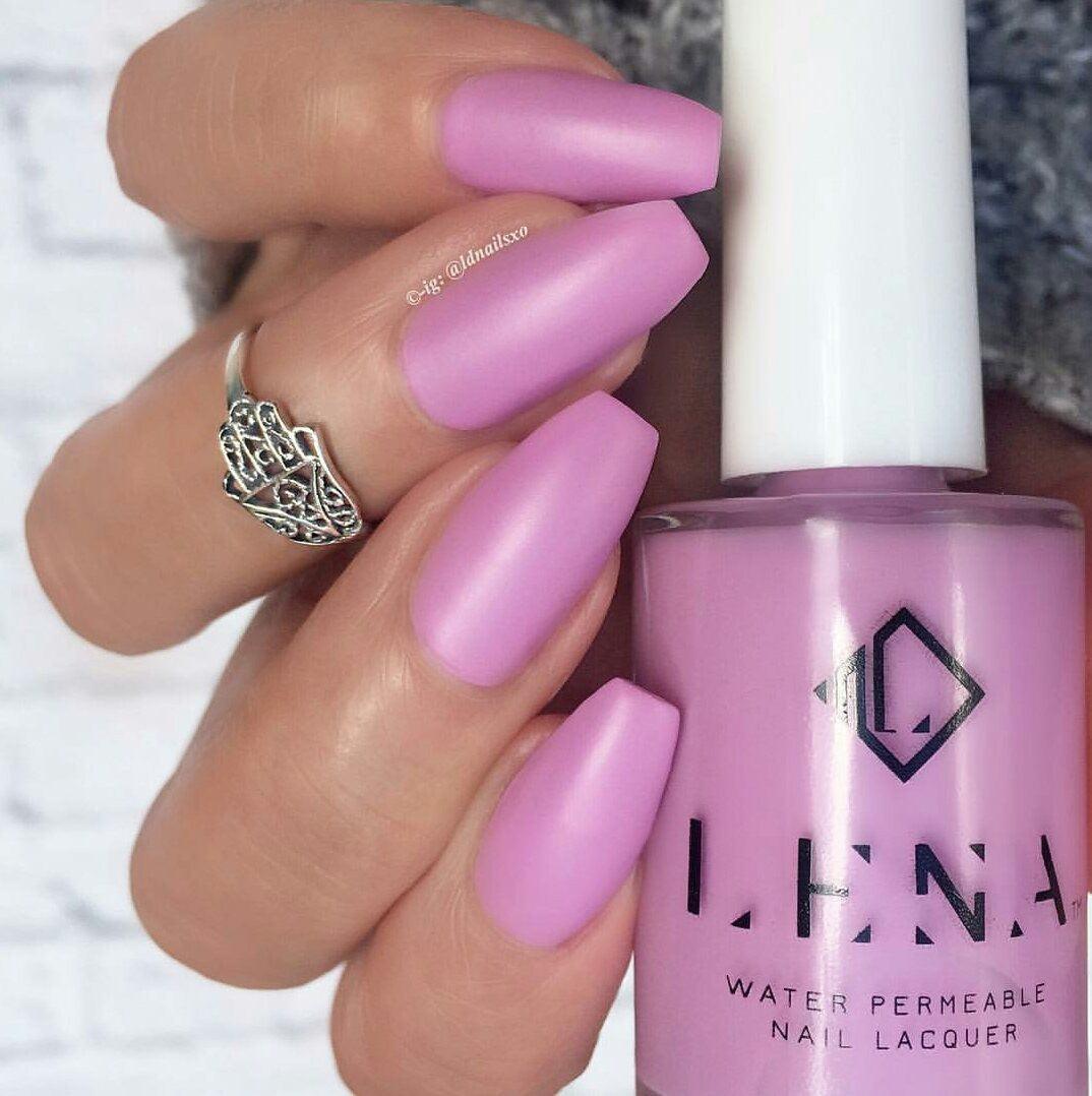 LENA - Matte Breathable Nail Polish - Where's Bae? - LE65 - LENA NAIL POLISH DIRECT
