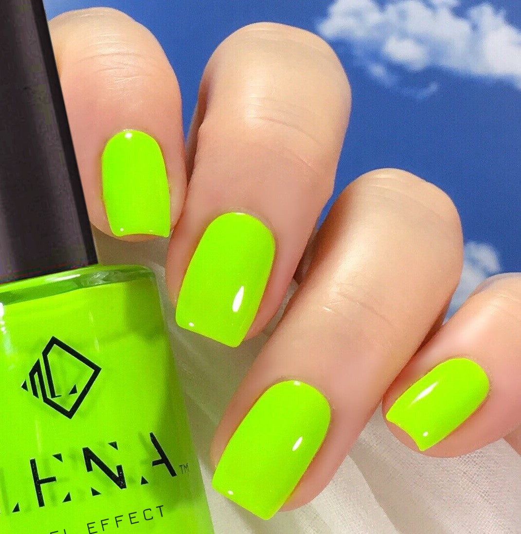 Born for the Limelight - NEON LENA Air Dry Gel Nail Polish 14ml- LG216